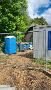 Toiletcabine Bouw